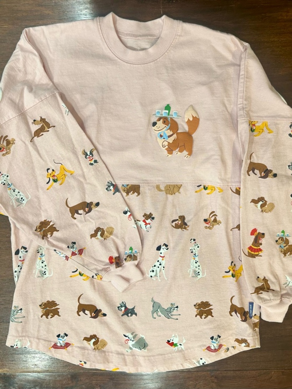 Disney Light Pink Crewneck Sweatshirt